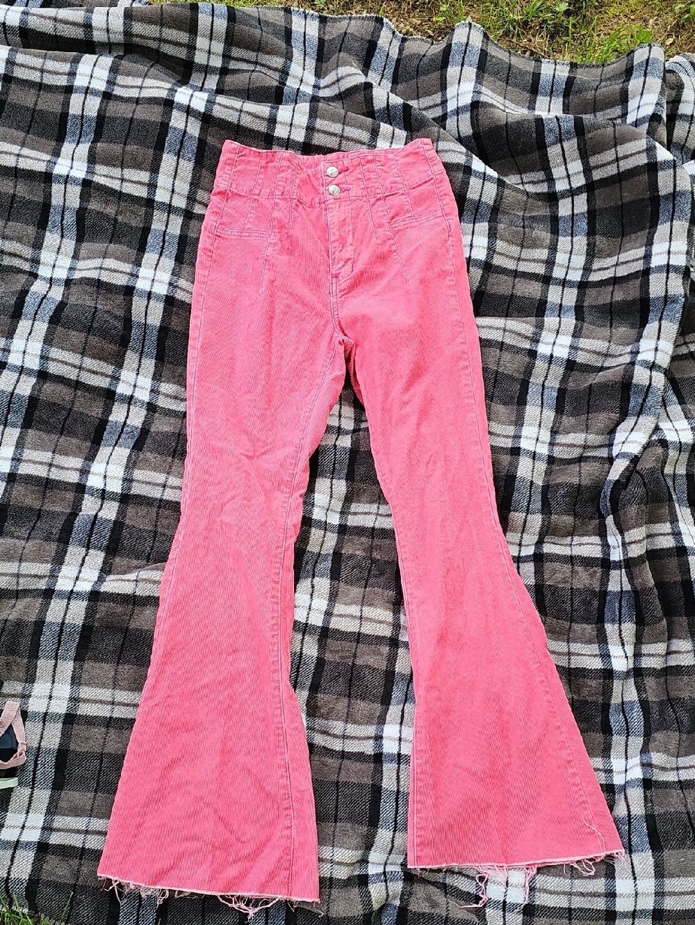 We The Free Rose Pink Corduroy Pants (B)